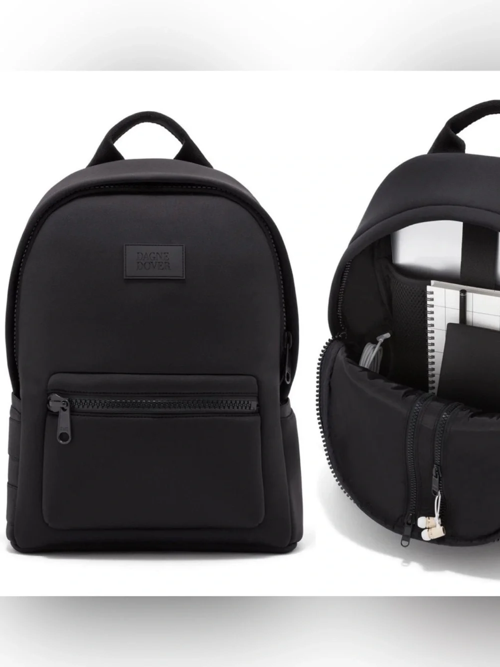 Dagne Dover Medium Neoprene Backpack Black